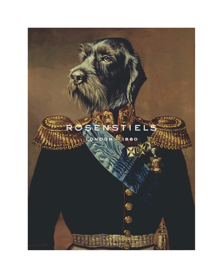 Thierry Poncelet Hand Numbered Limited Edition Print on Paper :"Royal Officer"
