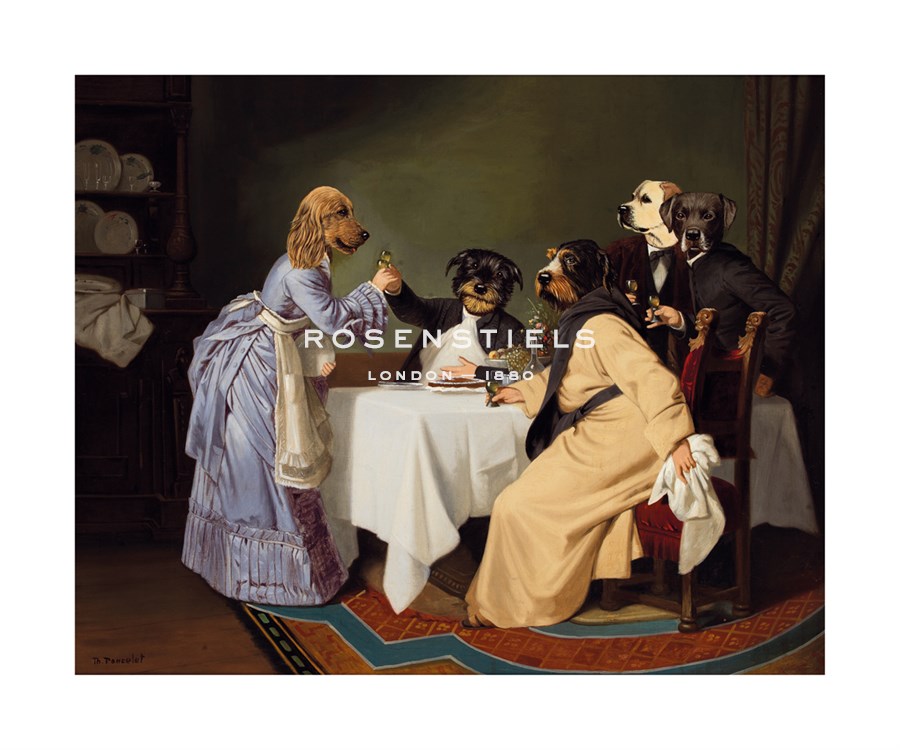 Thierry Poncelet Hand Numbered Limited Edition Print on Paper :"Sante!"