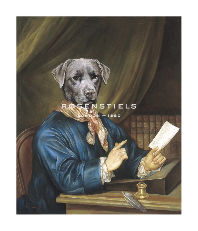 Thierry Poncelet Hand Numbered Limited Edition Print on Paper :"The Poet"