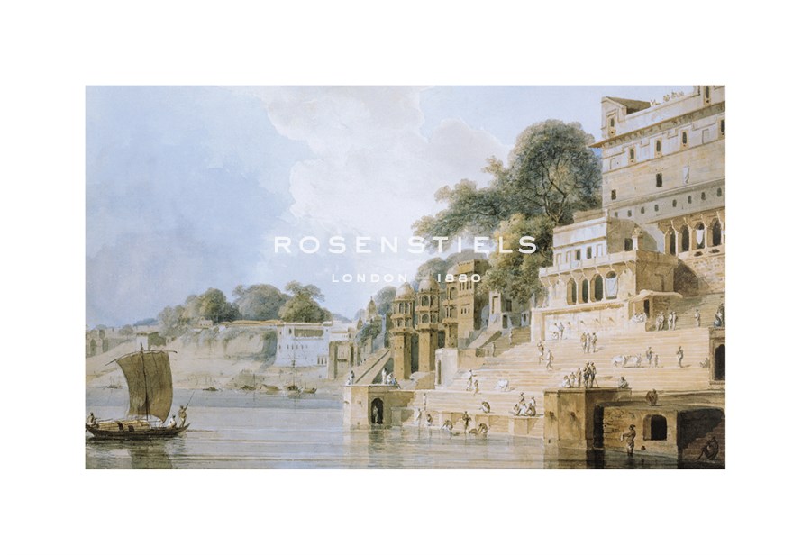 Thomas and William Daniell Hand Numbered Limited Edition Print on Paper :"Dasasvamedha Ghat"