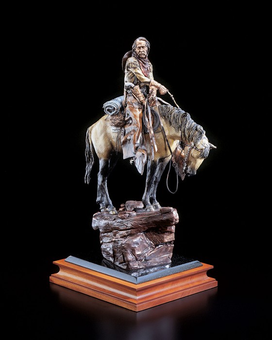 David Lemon Mixed Media Limited Edition Sculpture:"Thirty & Found"