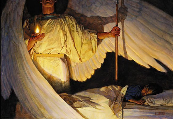 Thomas Blackshear Limited Edition Artist's Proof Canvas:"Watcher's in The Night"