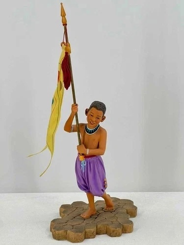 Thomas Blackshear Limited Edition Porcelain Figurine: "Skeeter"