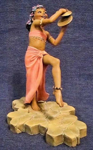 Thomas Blackshear Limited Edition Porcelain: "Gypsy"