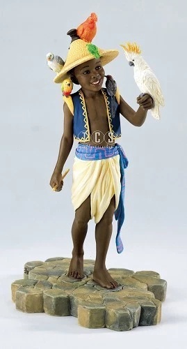 Thomas Blackshear Limited Edition Porcelain: "Jamboree Parade Birdy"