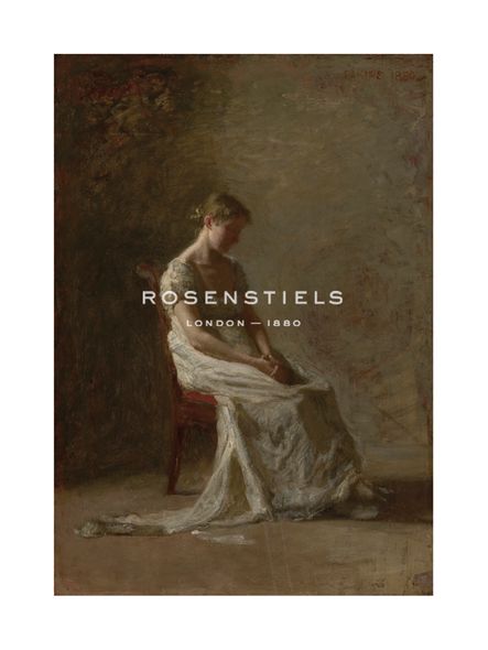 Thomas Eakins Hand Numbered Limited Edition Print on Paper :"Retrospection"
