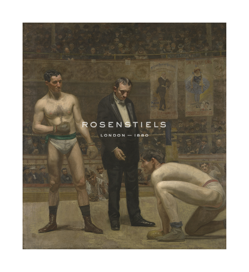 Thomas Eakins Hand Numbered Limited Edition Print on Paper :"Taking the Count"