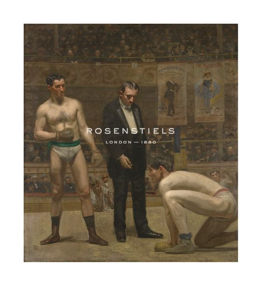 Thomas Eakins Hand Numbered Limited Edition Print on Paper :"Taking the Count"