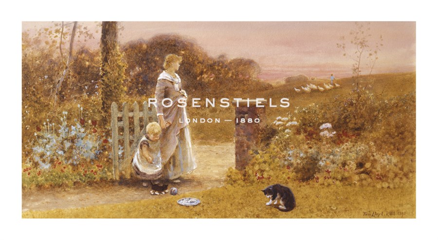 Thomas James Lloyd Hand Numbered Limited Edition Print on Paper :"By The Garden Gate"