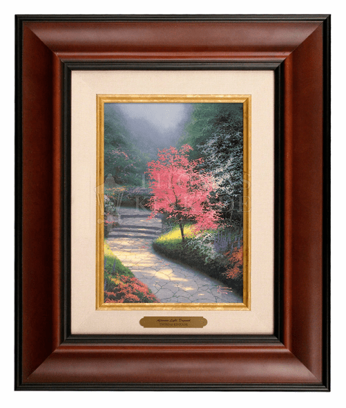 Thomas Kinkade 5" x 7" Framed Brushworks:"Afternoon Light, Dogwood"