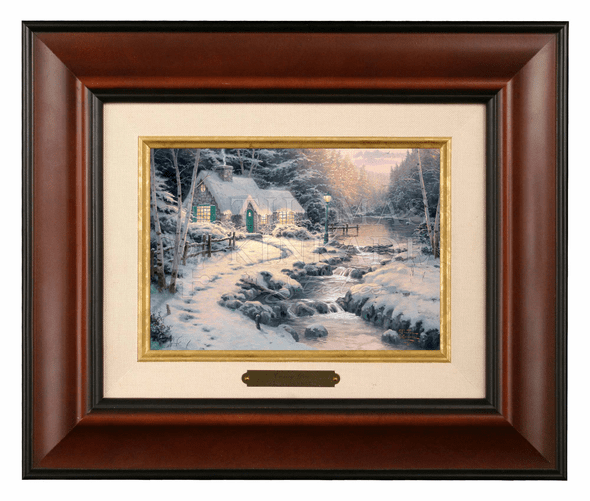 Thomas Kinkade 5" x 7" Framed Brushworks:"Evening Glow"