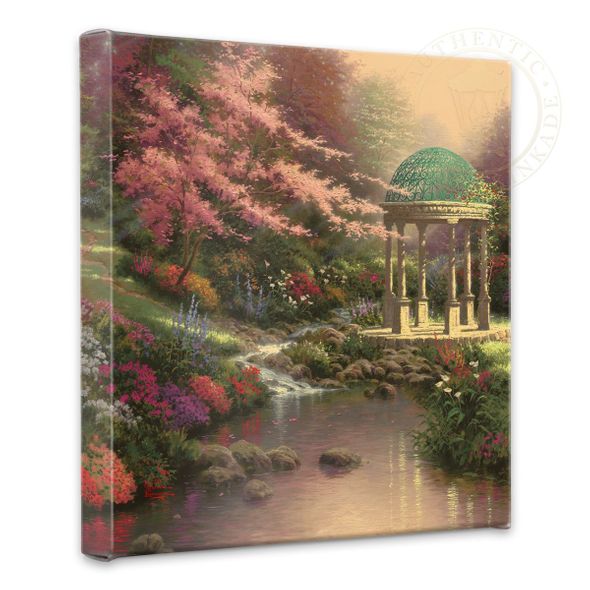 Thomas Kinkade Studios: "Pools of Serenity - 14' x 14' Gallery Wrapped Canvas"