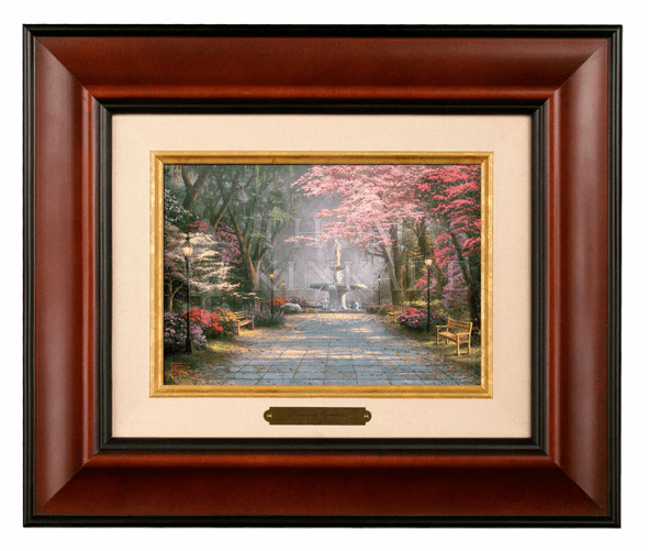 Thomas Kinkade 5" x 7" Framed Brushworks:"Savannah Romance"