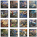 Thomas Kinakde Open Edition Canvas:"Ultimate Disney Collection Set of 16 - 14 x 14 Wrapped Canvases"