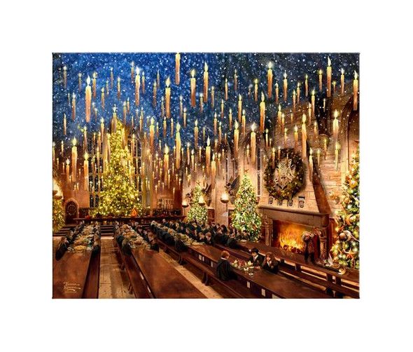 Harry Potter Limited Edition Fine Art Giclee:"The Great Hall in Hogwarts" 