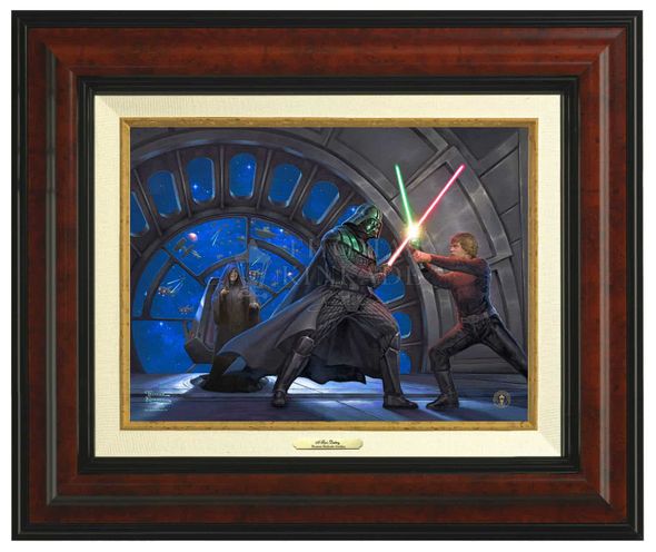 Thomas Kinkade 12" x 16" Framed Canvas Classics:"A Son's Destiny"