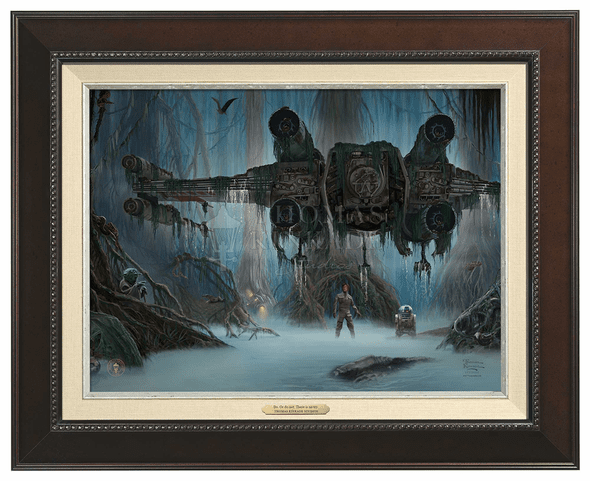 Thomas Kinkade 12" x 16" Framed Canvas Classics:"Do. Or do not. There is no try."