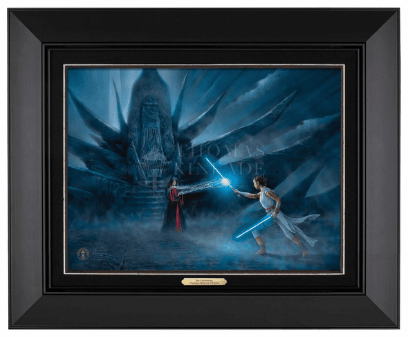 Thomas Kinkade 12" x 16" Framed Canvas Classics:"Rey's Awakening"