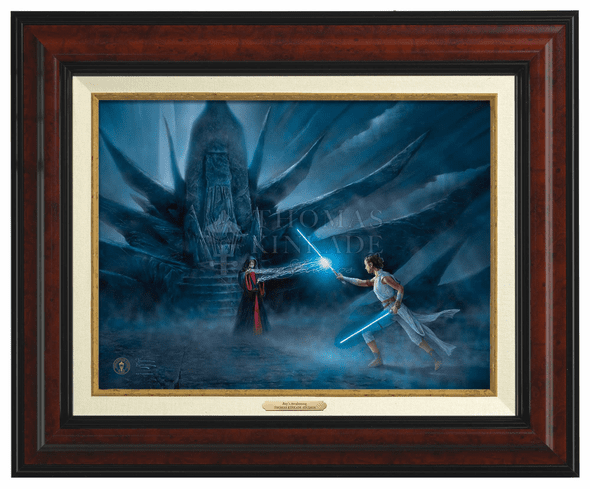 Thomas Kinkade 12" x 16" Framed Canvas Classics:"Rey's Awakening"