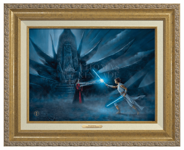 Thomas Kinkade 12" x 16" Framed Canvas Classics:"Rey's Awakening"