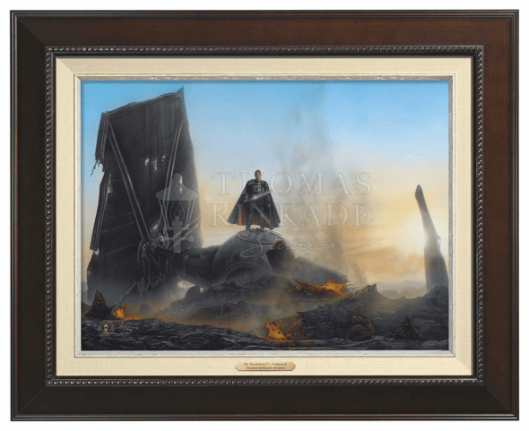 Thomas Kinkade 12" x 16" Framed Canvas Classics:"The Mandalorian™ – Undeterred"