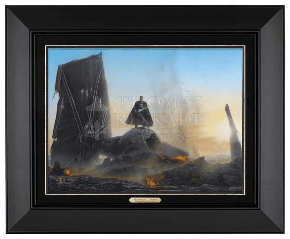 Thomas Kinkade 12" x 16" Framed Canvas Classics:"The Mandalorian™ – Undeterred"