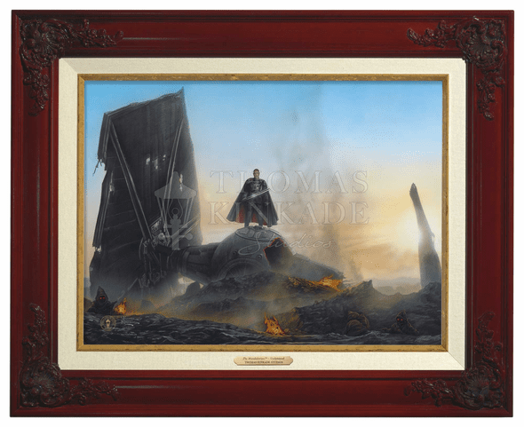 Thomas Kinkade 12" x 16" Framed Canvas Classics:"The Mandalorian™ – Undeterred"