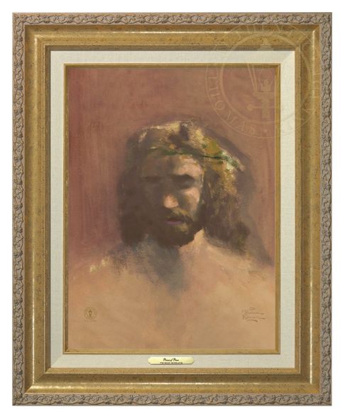 Thomas Kinkade 12" x 16" Framed Canvas Classics:"The Prince of Peace"