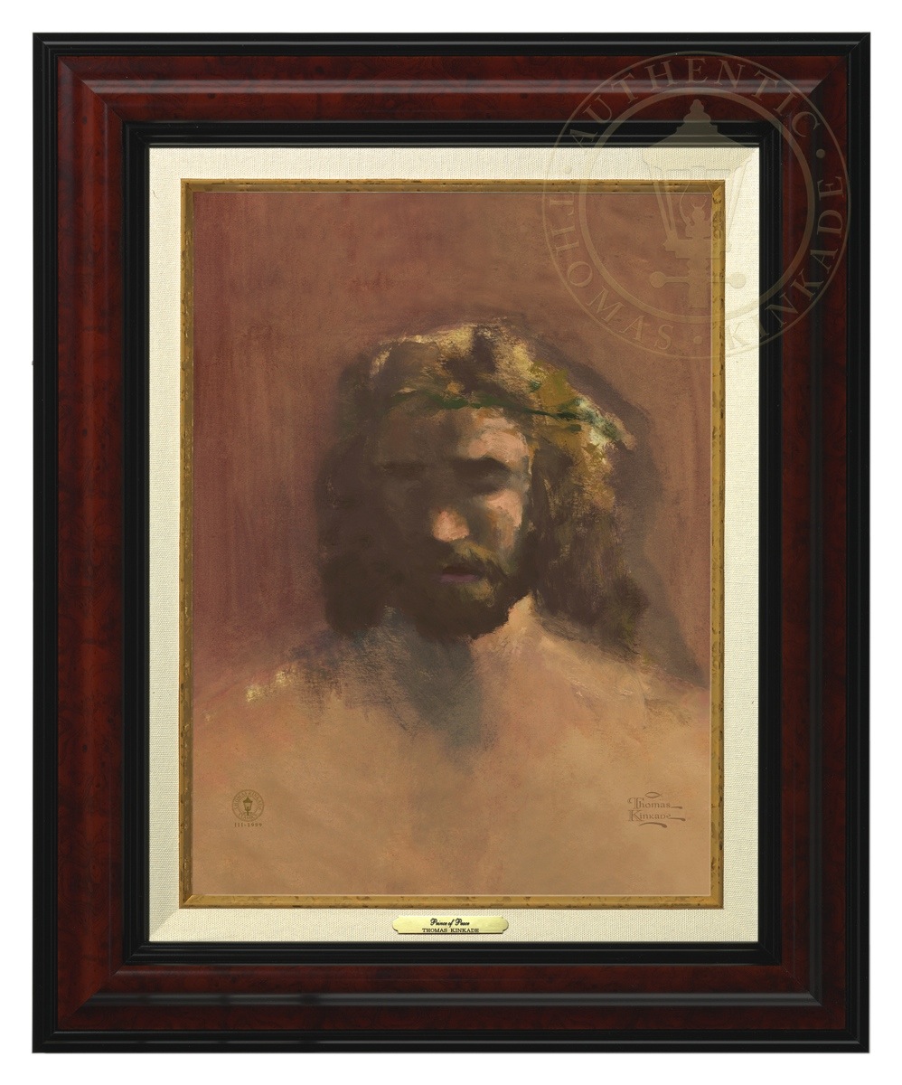 Thomas Kinkade 12" x 16" Framed Canvas Classics:"The Prince of Peace"