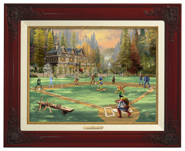 Thomas Kinkade 12" x 16" Framed Canvas Classics:"X-Men"