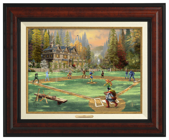Thomas Kinkade 12" x 16" Framed Canvas Classics:"X-Men"