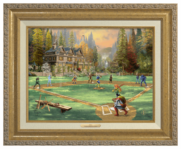 Thomas Kinkade 12" x 16" Framed Canvas Classics:"X-Men"