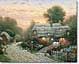 THOMAS KINKADE 16X20 Secondary Market Art: "OLDE PORTER TEA ROOM"