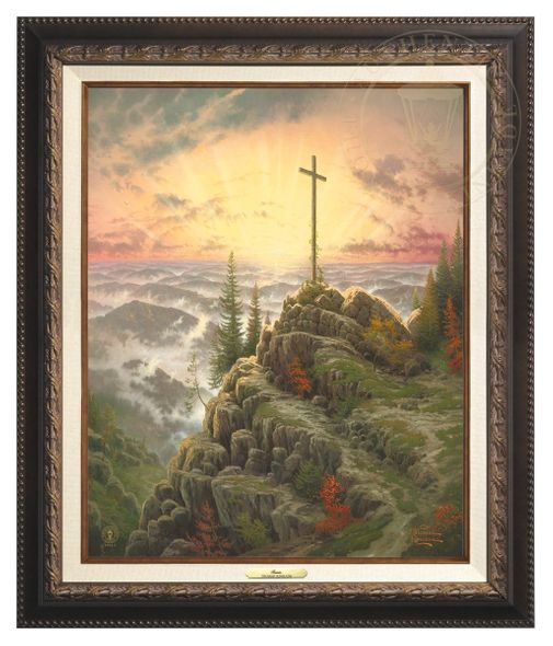 Thomas Kinkade 20" x 16" Framed Canvas Classics:"Sunrise"