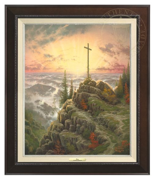 Thomas Kinkade 20" x 16" Framed Canvas Classics:"Sunrise"