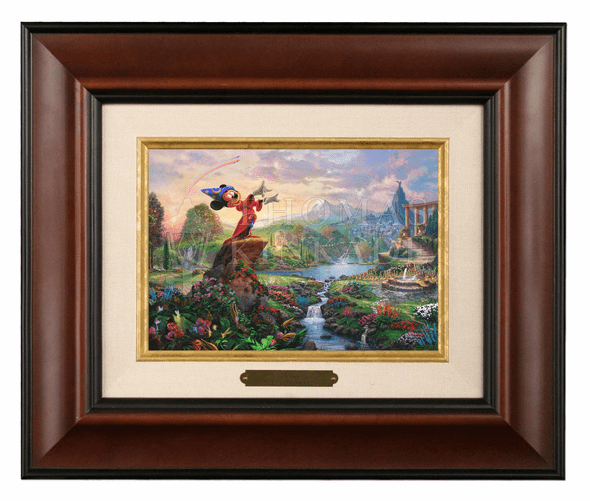 Thomas Kinkade 5" x 7" Framed Brushworks:"Disney Fantasia"