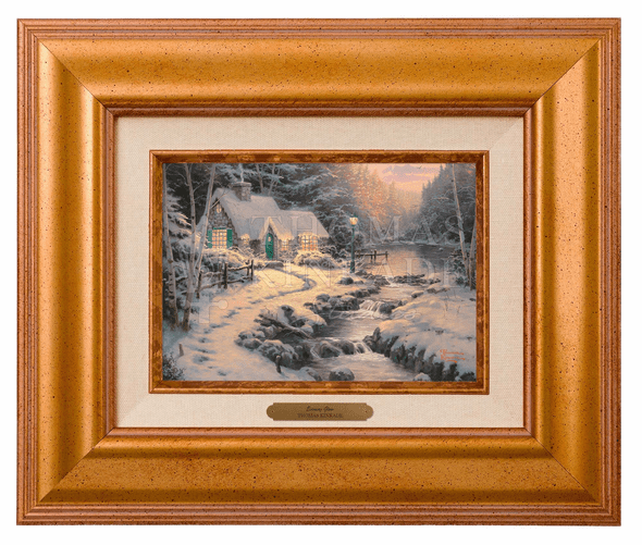Thomas Kinkade 5" x 7" Framed Brushworks:"Evening Glow"