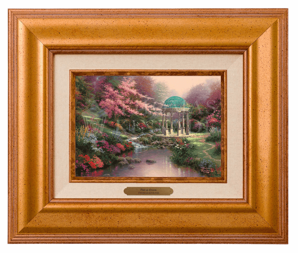 Thomas Kinkade 5" x 7" Framed Brushworks:"Pools of Serenity"