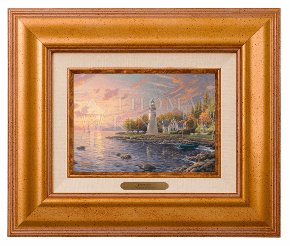 Thomas Kinkade 5" x 7" Framed Brushworks:"Serenity Cove"