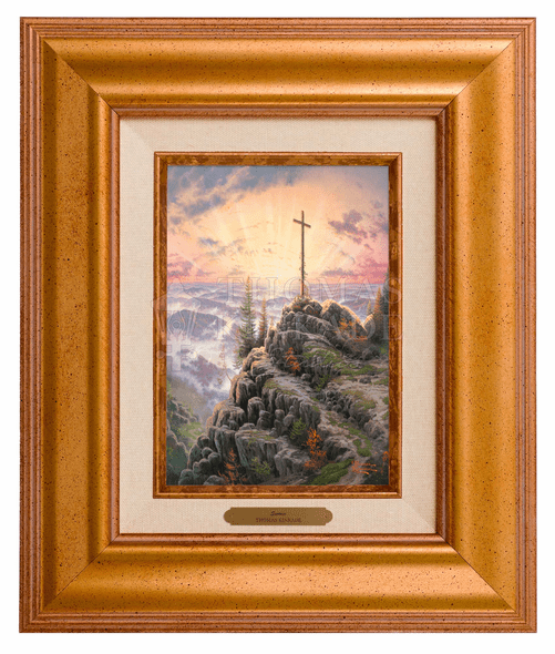 Thomas Kinkade 5" x 7" Framed Brushworks:"Sunrise"