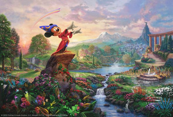 Thomas Kinkade Disney Dreams Limited Edition Fine Art Print