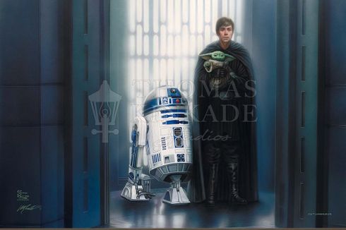 Thomas Kinkade Studios® Monte Moore Limited Edition Giclee:"In Good Hands"
