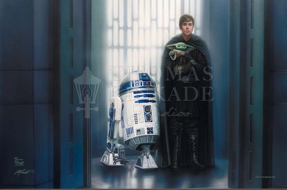 Thomas Kinkade Studios® Monte Moore Limited Edition Giclee:"In Good Hands"