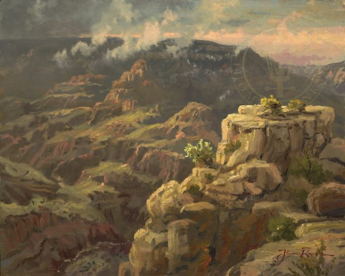 Thomas Kinkade Limited Edition Hand Embellished Canvas:"The Grand Canyon"