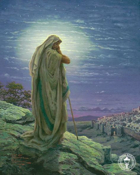Thomas Kinkade Signed and Numbered Limited Edition Giclee: "A Prayer for Peace"