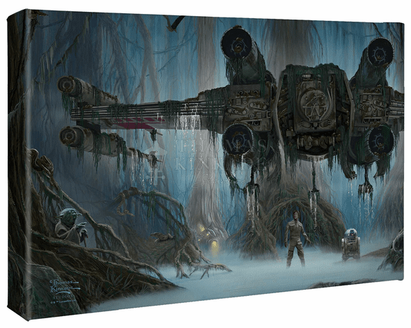 Thomas Kinkade Studios: "Do. Or do not. There is no try. - 10' x 14' Gallery Wrapped Canvas"