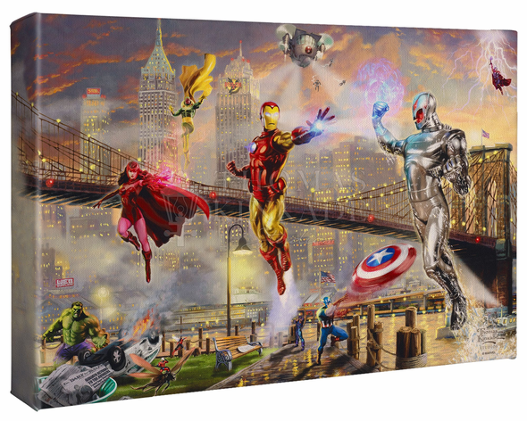 Thomas Kinkade Studios: "Iron Man - 10' x 14' Gallery Wrapped Canvas"