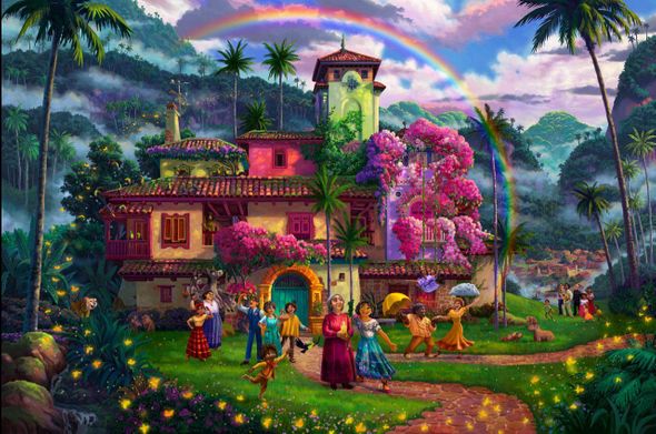 Thomas Kinkade Studios Disney Limited Edition:"Encanto"