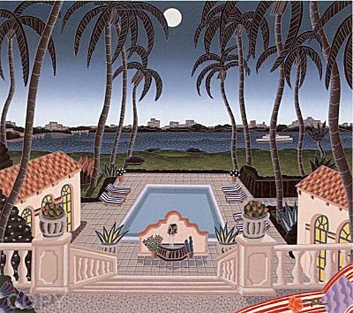Thomas McKnight Limited Edition Serigraph on Paper: