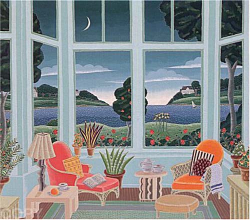 Thomas McKnight Limited Edition Serigraph on Paper: